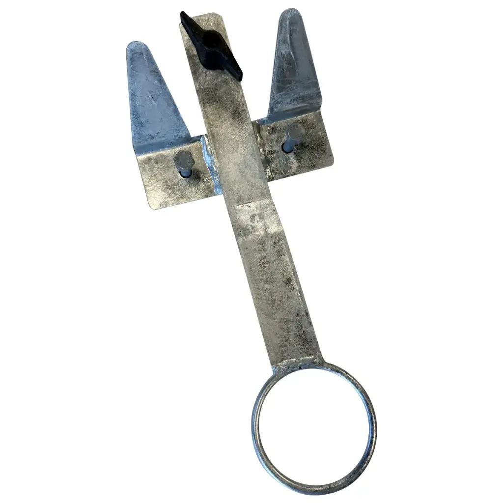 Porte-seau à tétines avec anneau et bouton de verrouillage 